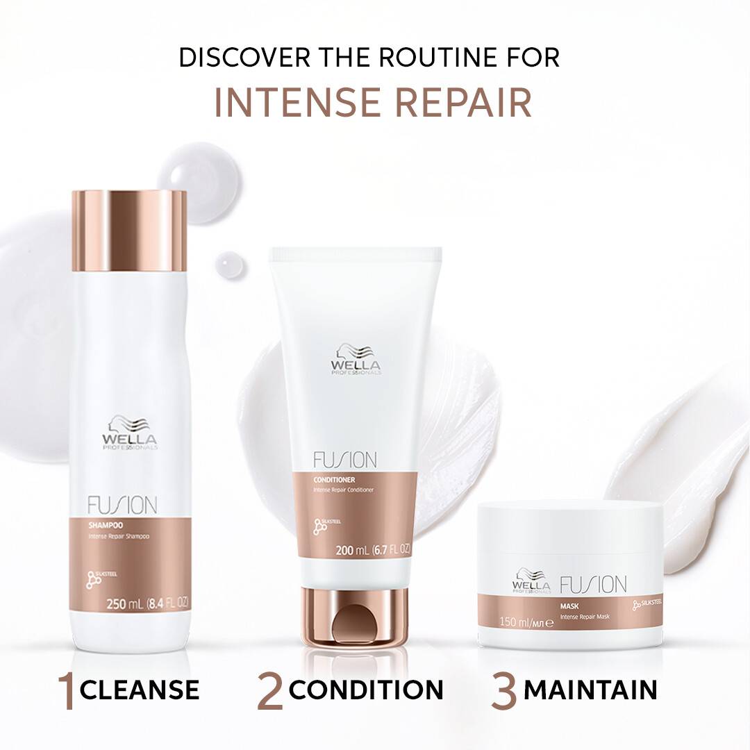 Masque cheveux réparation intense pour cheveux abîmés – Fusion Intense Repair — vue 4