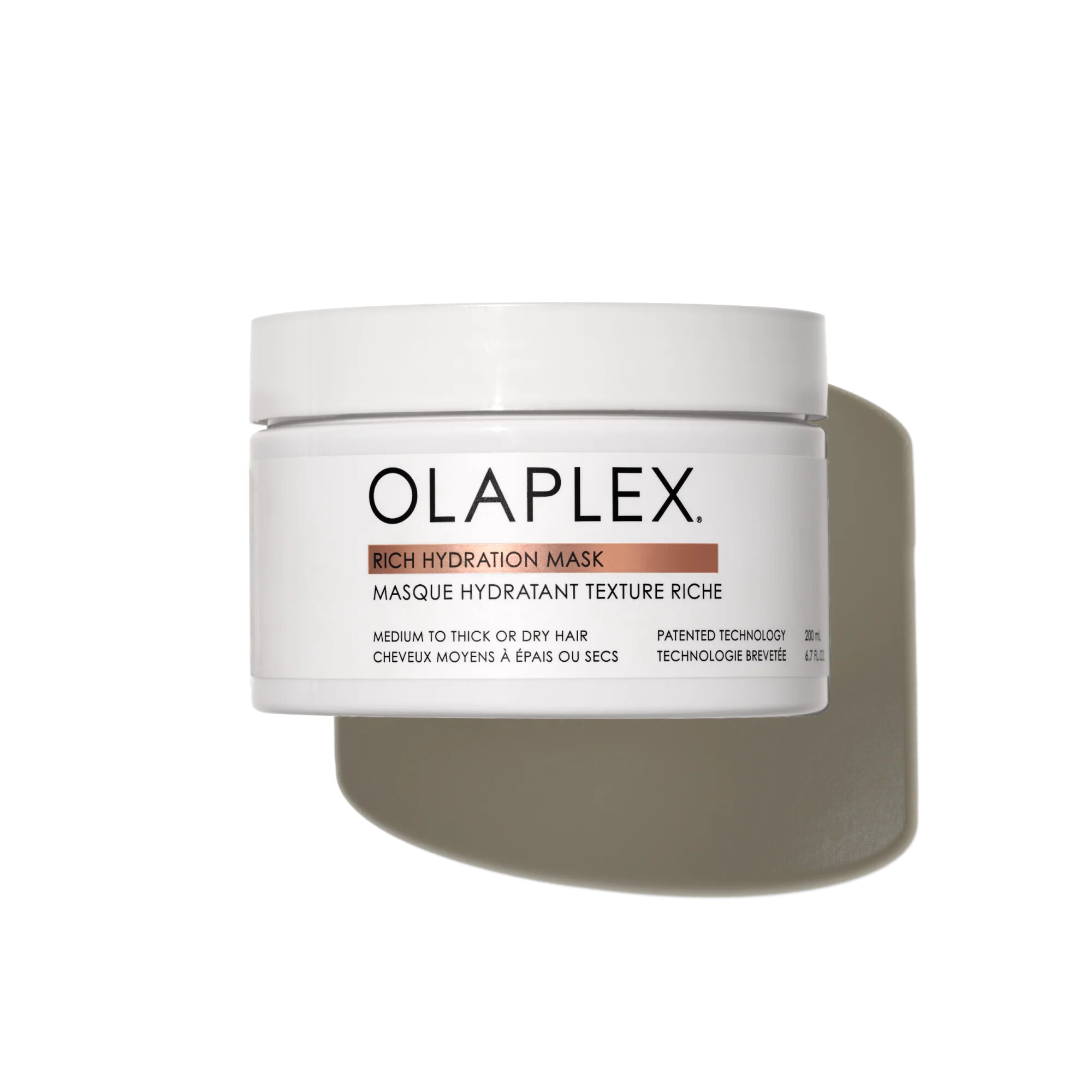 Masque hydratant texture riche