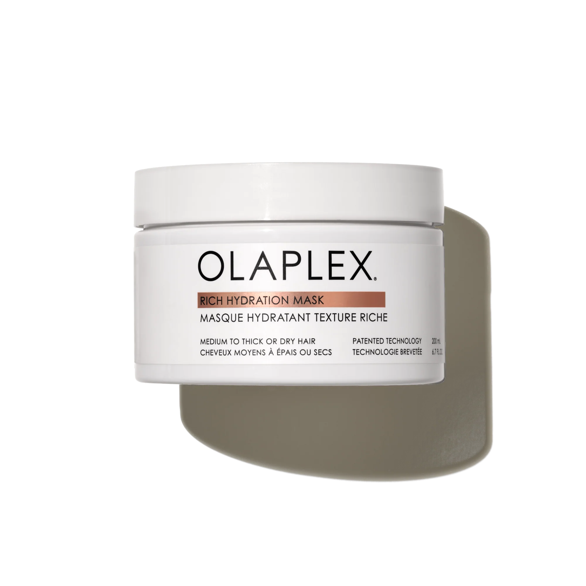 Masque hydratant texture riche