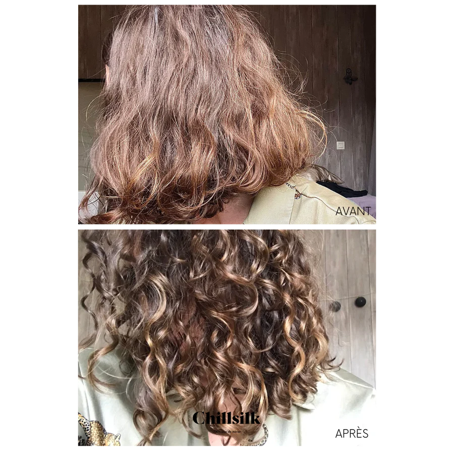La Taie d’oreiller en soie – Taupe — vue 4
