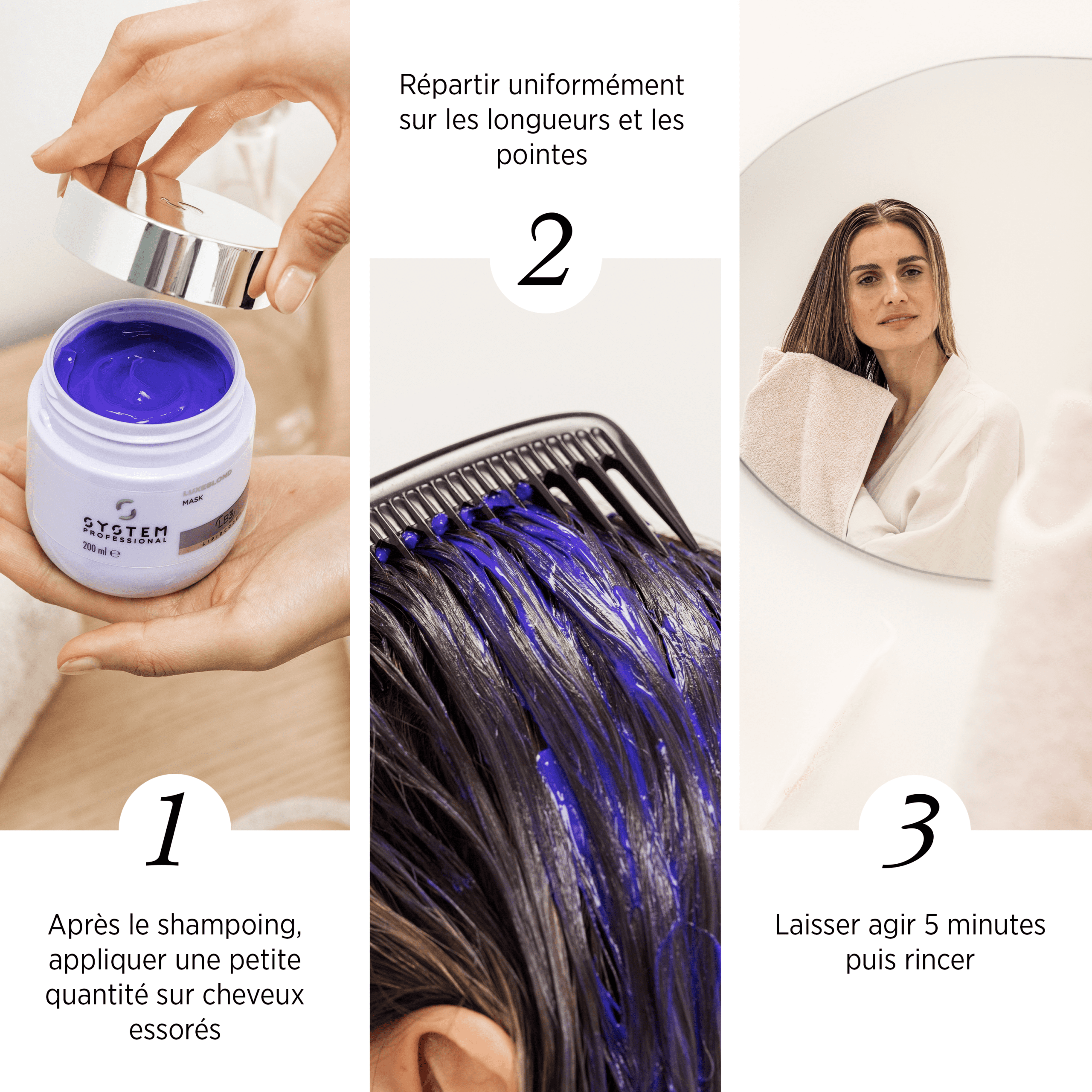 Masque pour tous types de blonds – LuxeBlond — vue 8