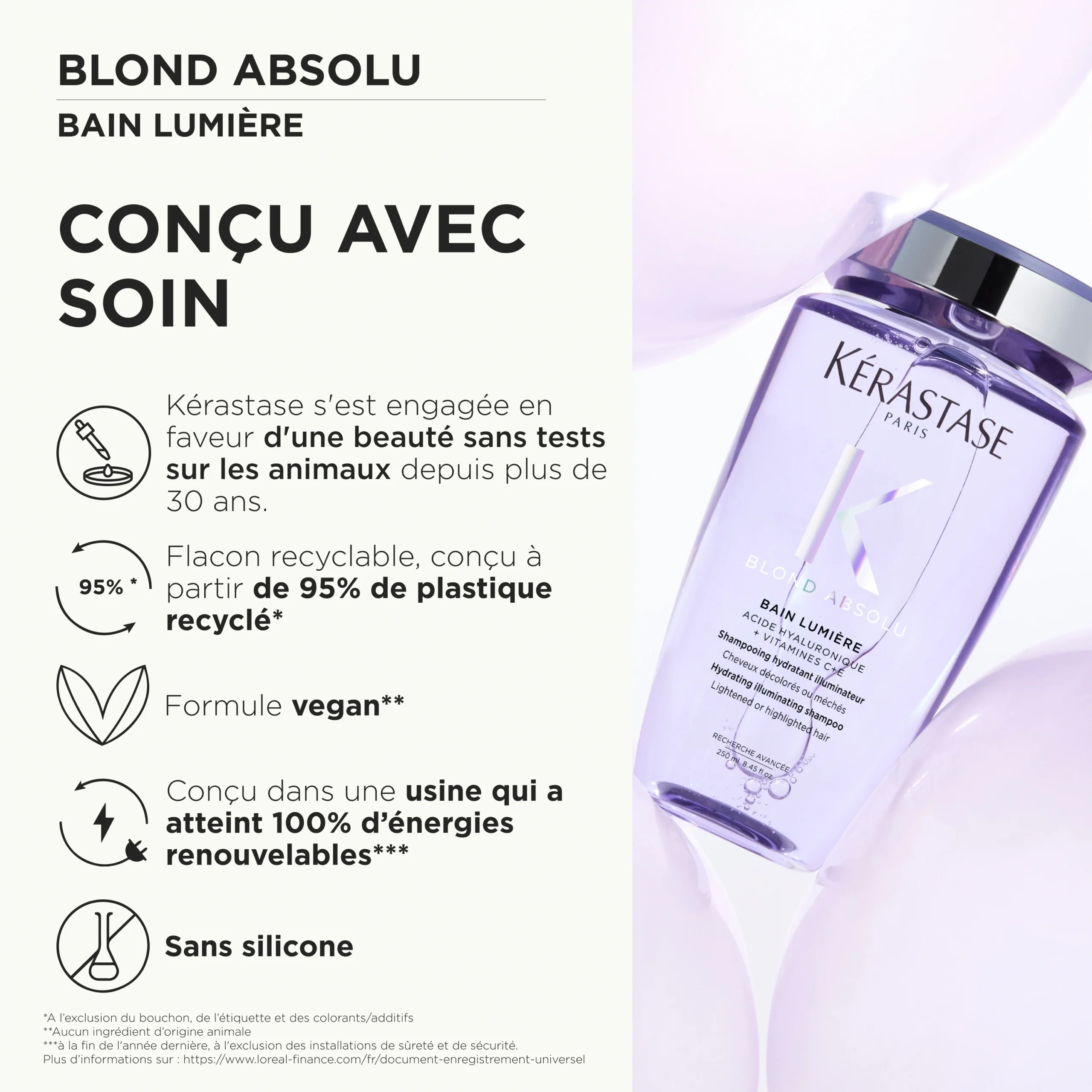 Bain Lumière Blond Absolu Kérastase — vue 8