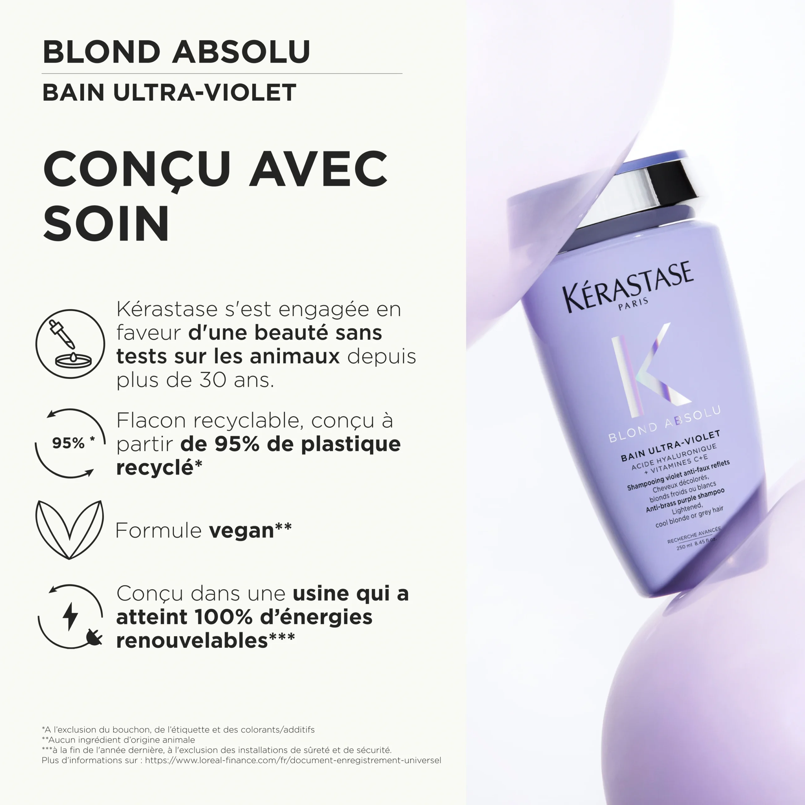 Bain Ultra-Violet Blond Absolu de Kérastase — vue 7