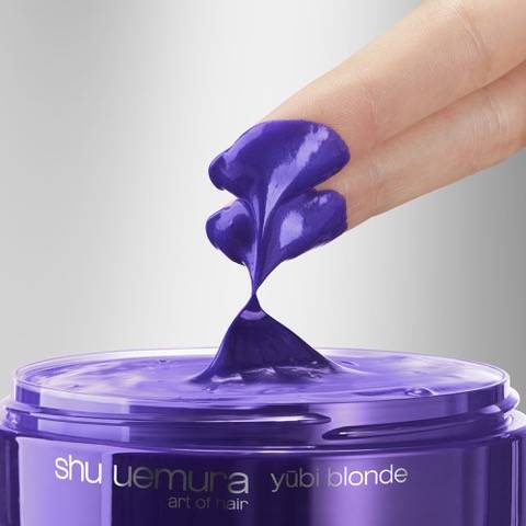 baume violet anti-faux reflets yūbi blonde — vue 3