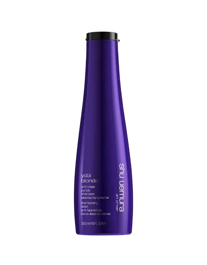 shampoing violet anti-faux reflet yūbi blonde