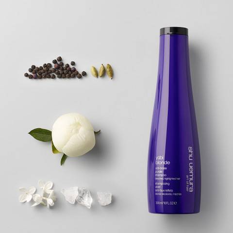 shampoing violet anti-faux reflet yūbi blonde — vue 3