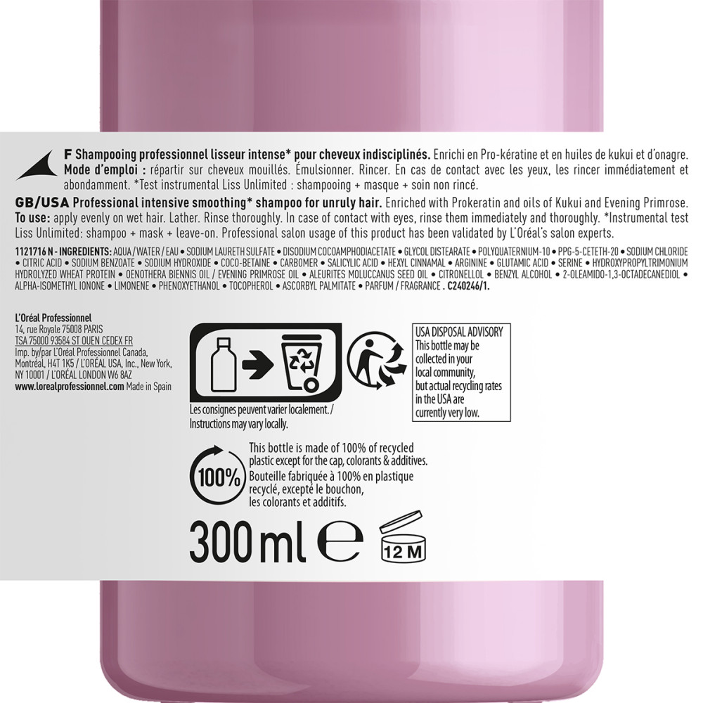 Shampoing Liss Unlimited — vue 7