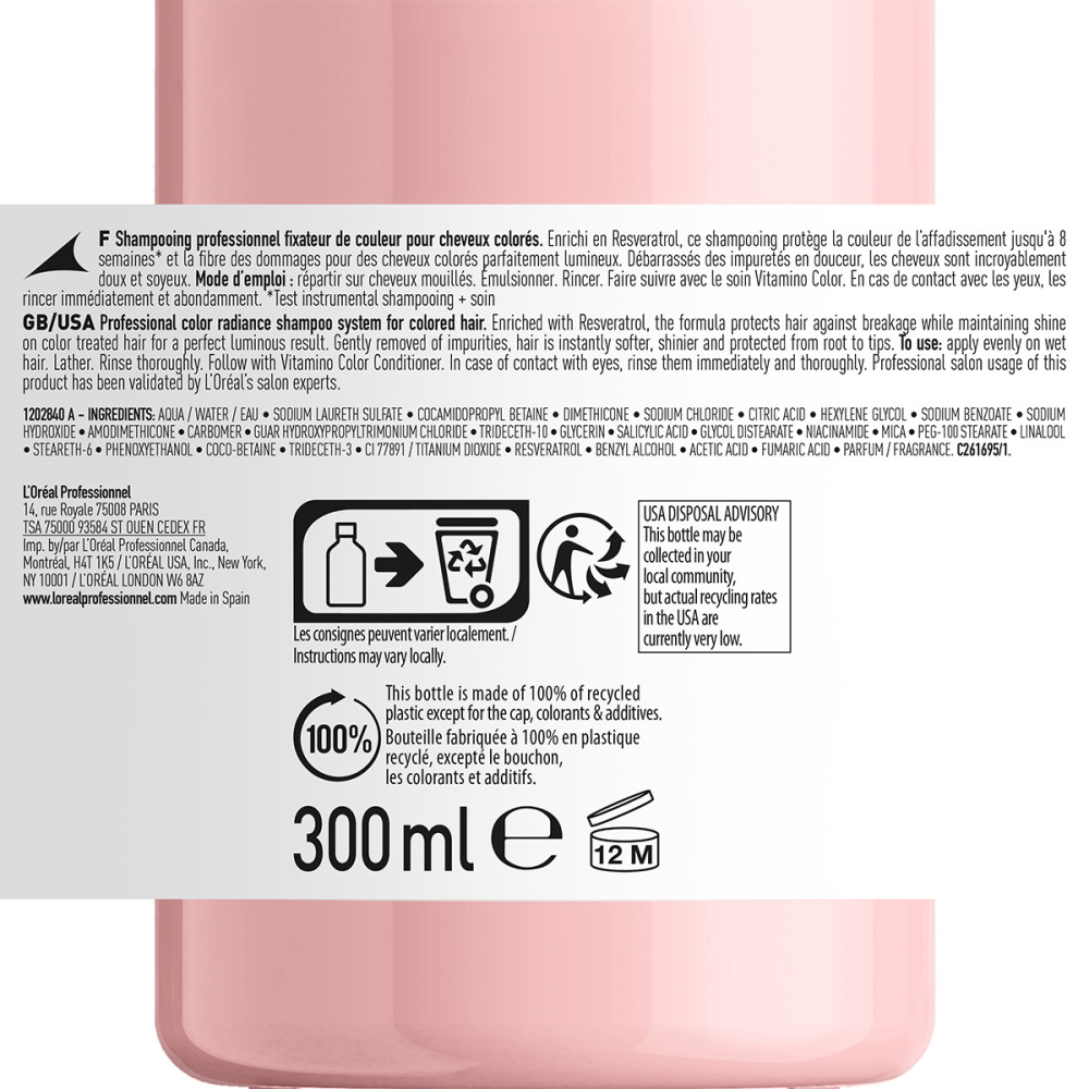 Shampoing Vitamino Color — vue 6