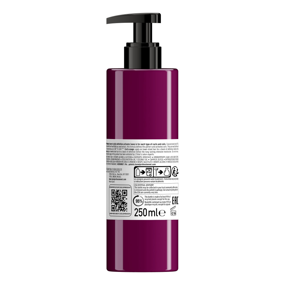 Serie Expert Curl Expression Crème-en-gelée activatrice de définition sans rinçage 250ml — vue 7