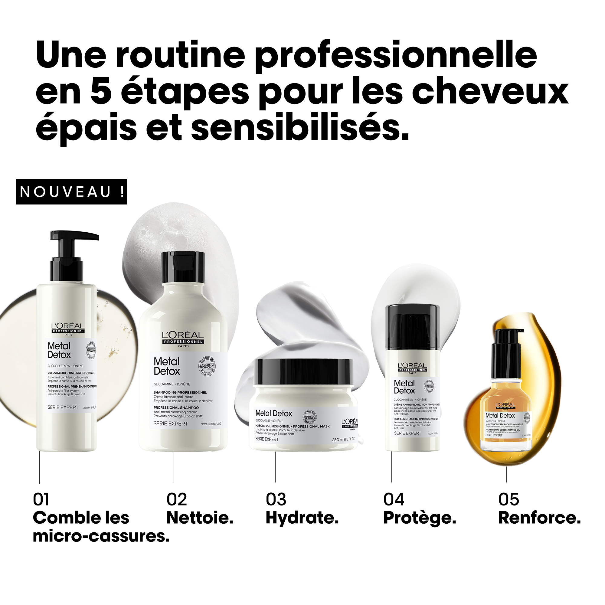 Metal Detox Pré-shampoing 250ml — vue 7