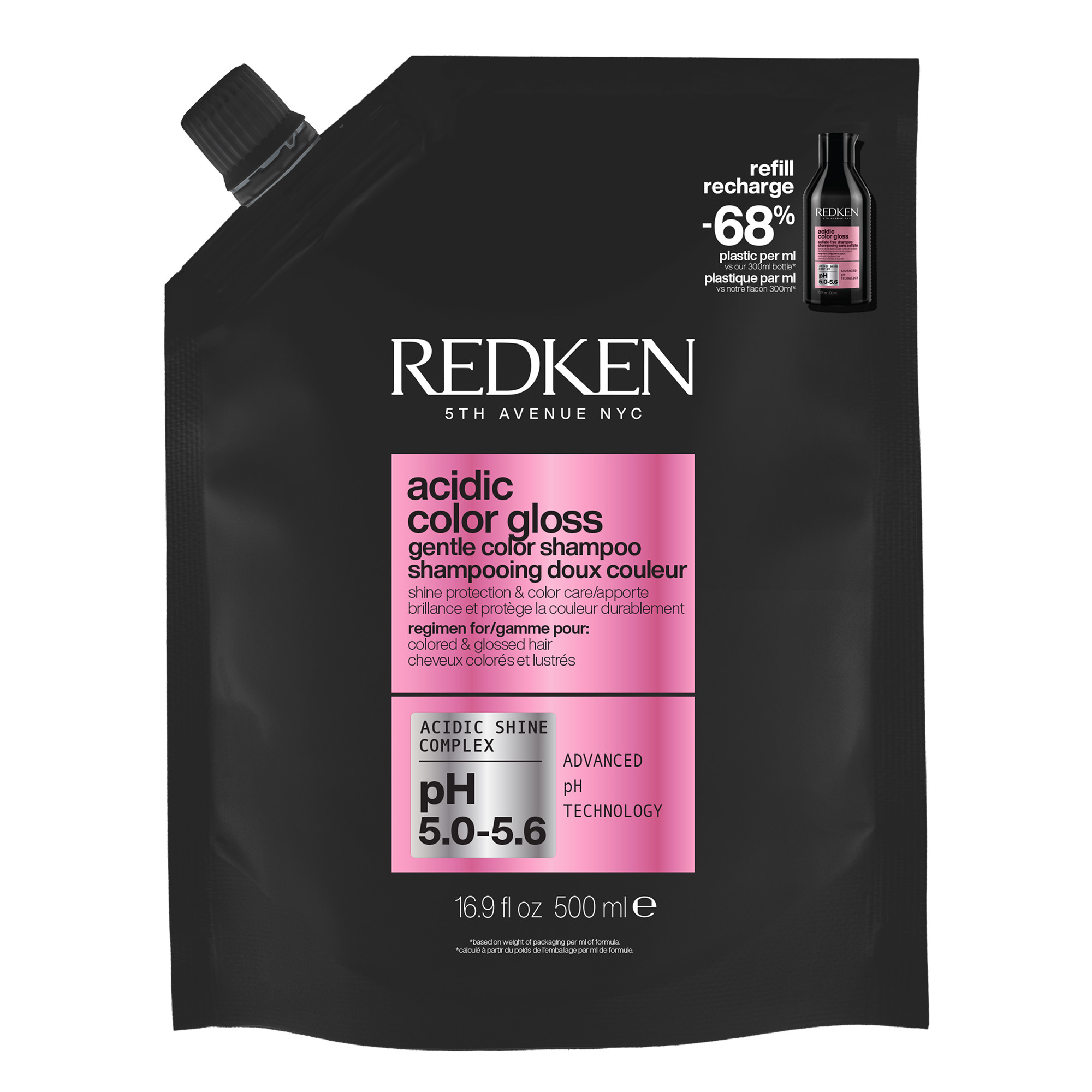Recharge shampoing Acidic color gloss