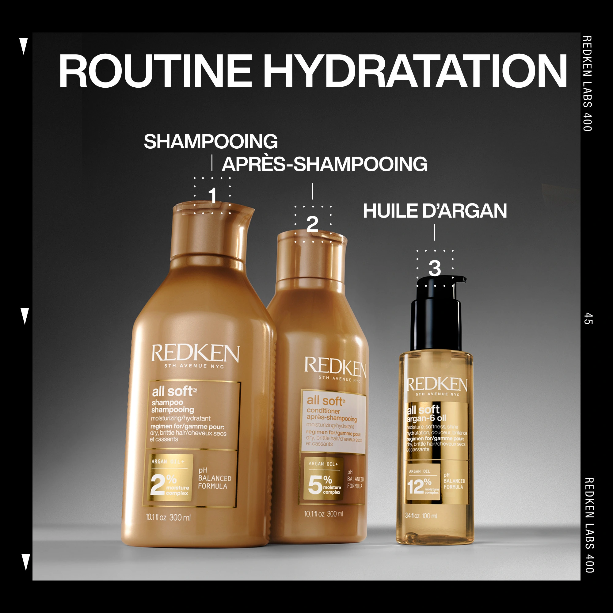 Huile d’Argan All Soft Redken — vue 7