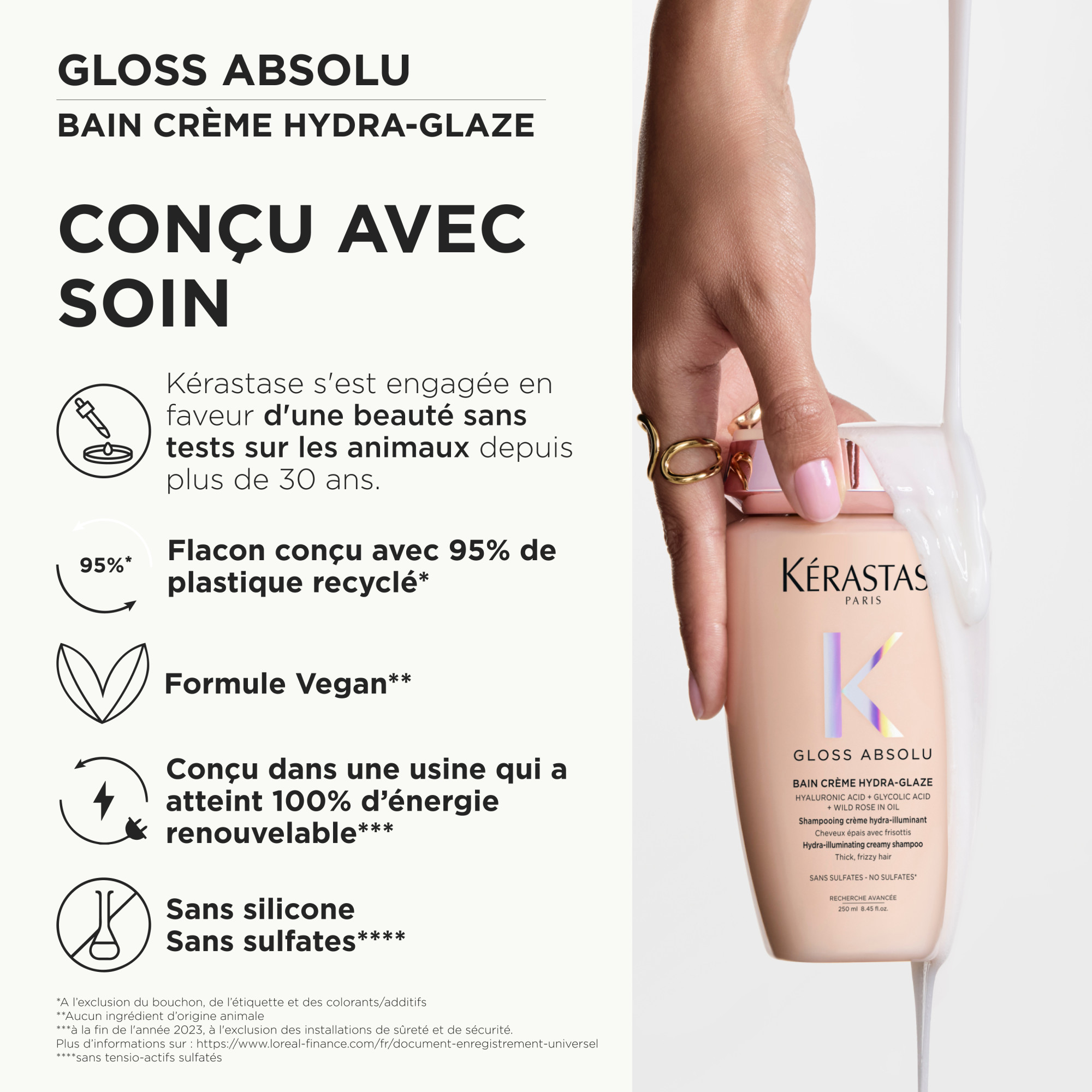 Bain crème hydra-glaze — vue 3