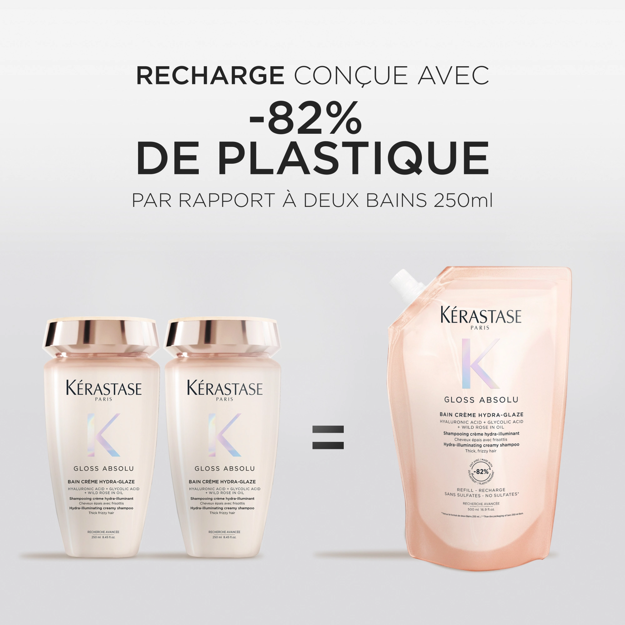 Recharge Bain Hydra-glazing — vue 4