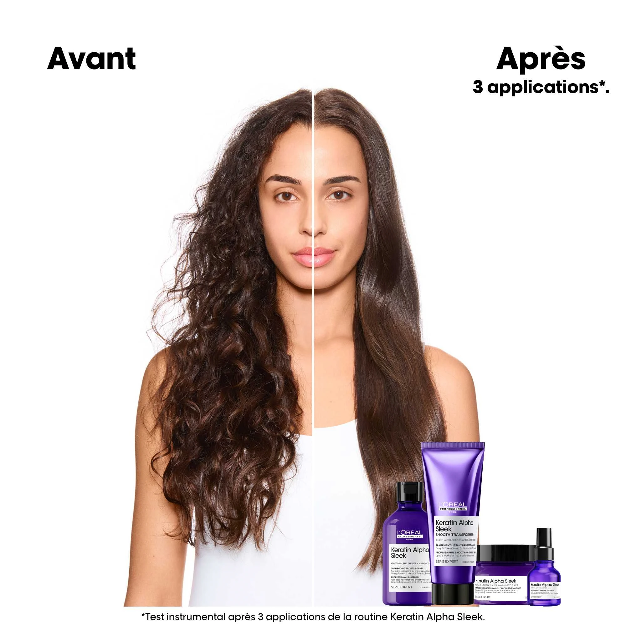 Sérum à la kératine – Serie Expert Keratin Alpha Sleek — vue 3