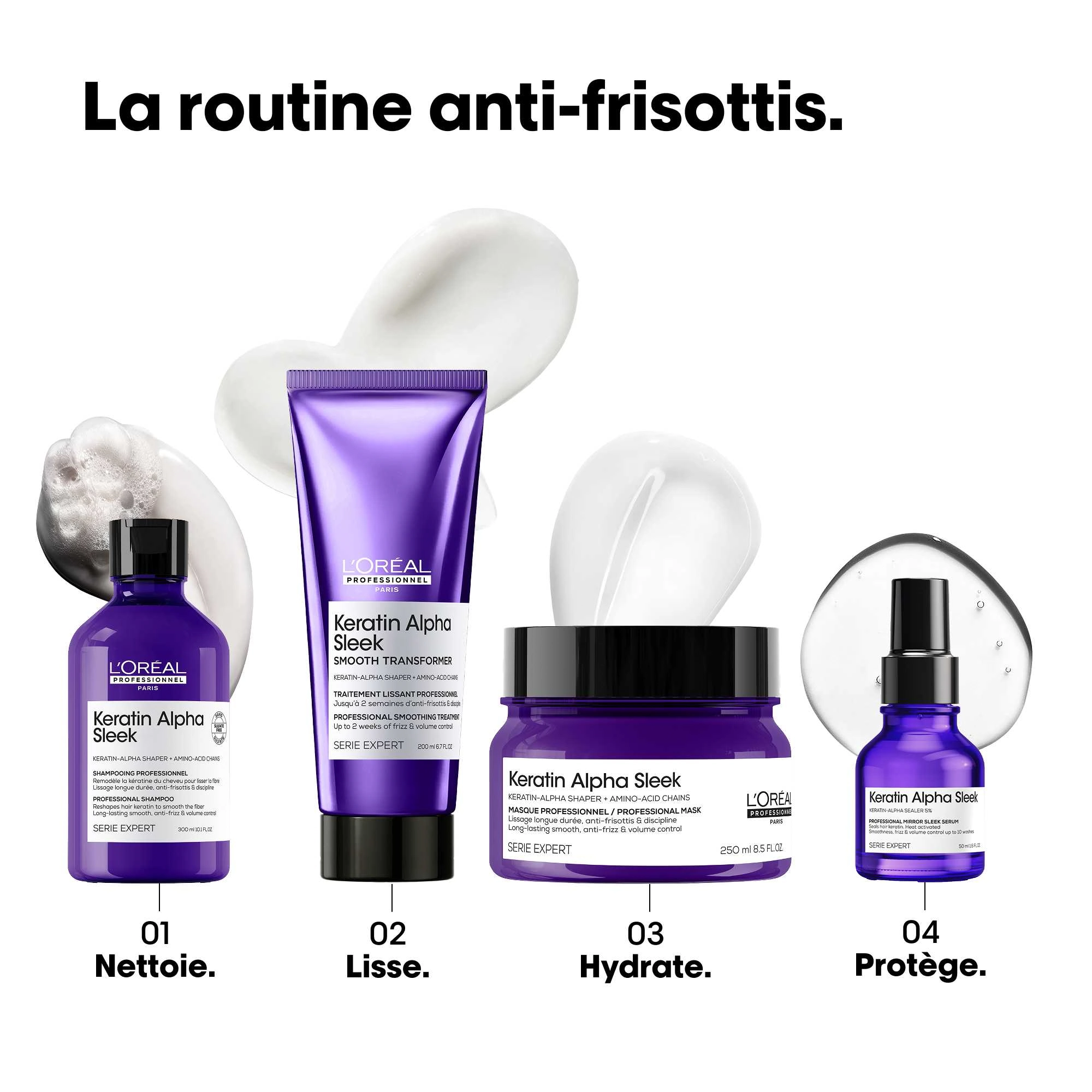 Masque à la kératine – Serie Expert Keratin Alpha Sleek — vue 5