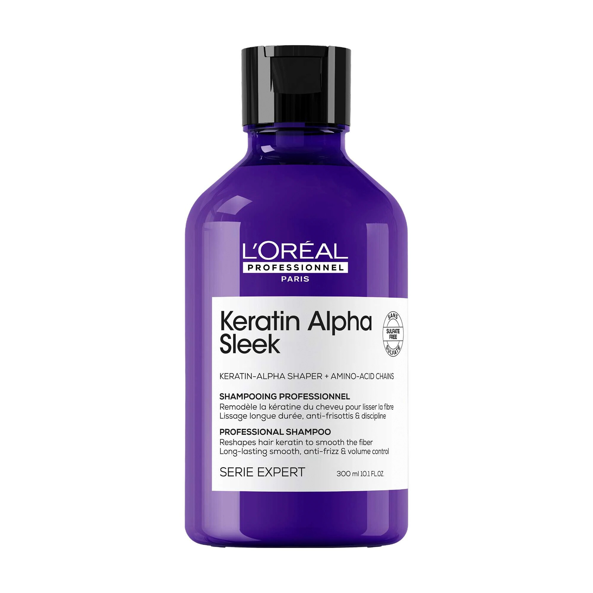 Shampoing à la kératine – Serie Expert Keratin Alpha Sleek