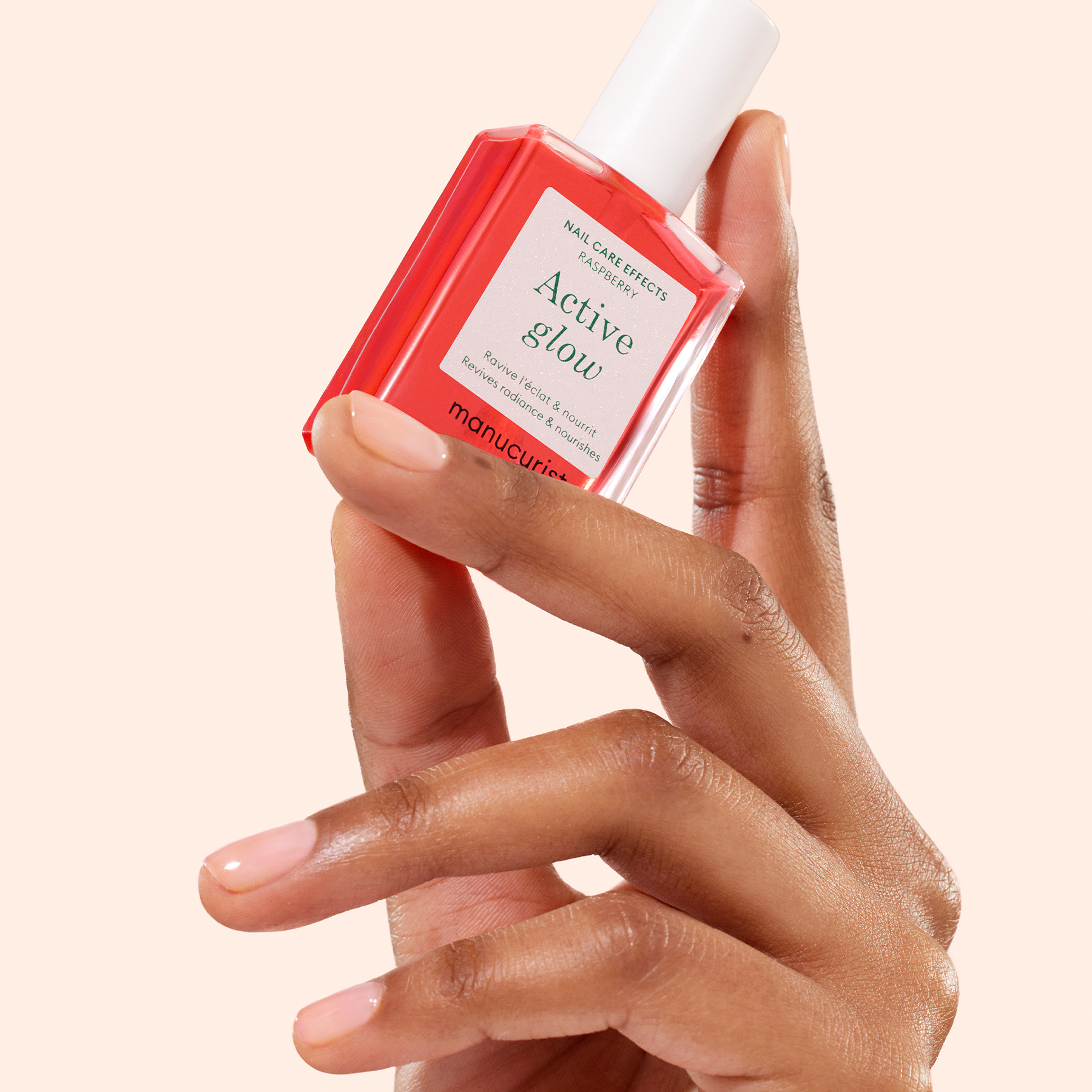 Vernis GREEN – ACTIVE GLOW Rasberry — vue 3