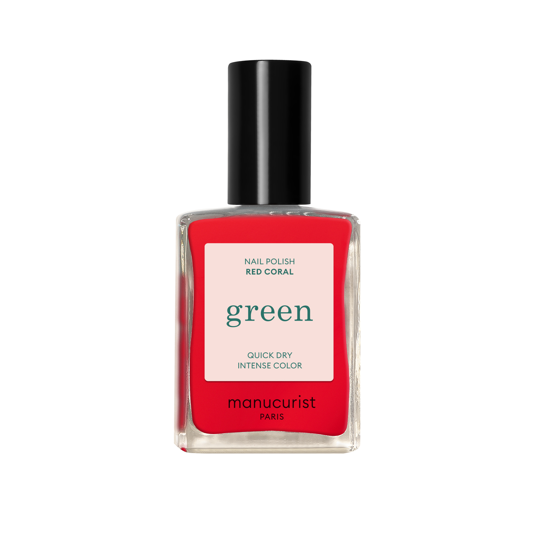 Vernis GREEN - RED CORAL
