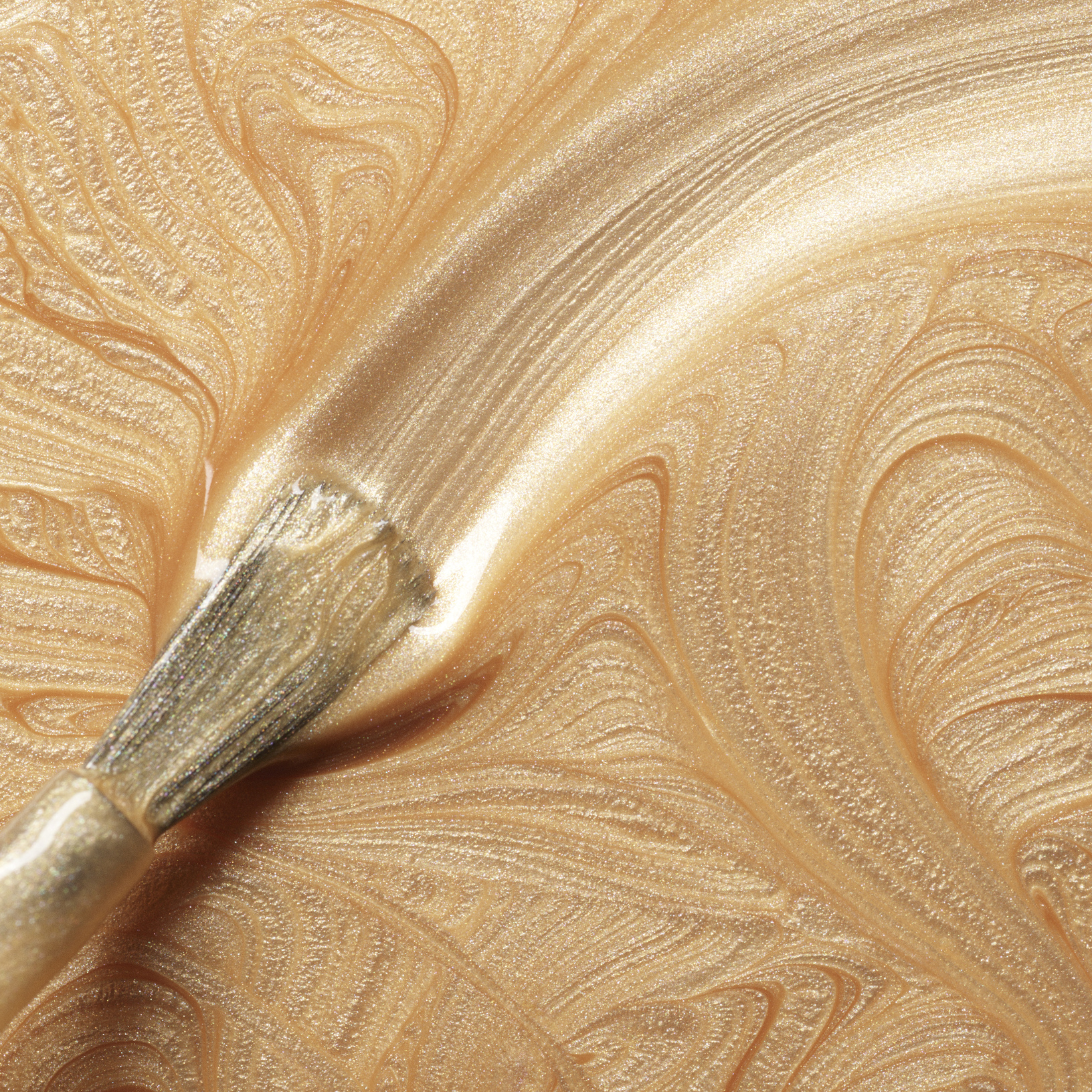 Vernis GREEN – GOLD SAND — vue 3
