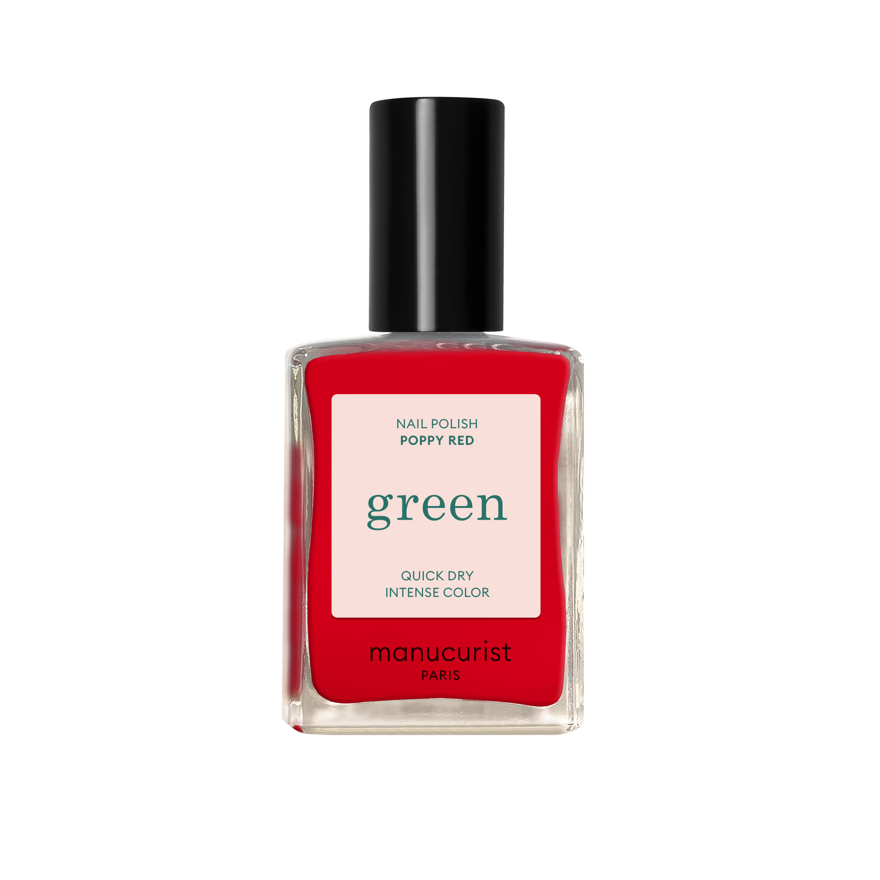 Vernis GREEN - POPPY RED