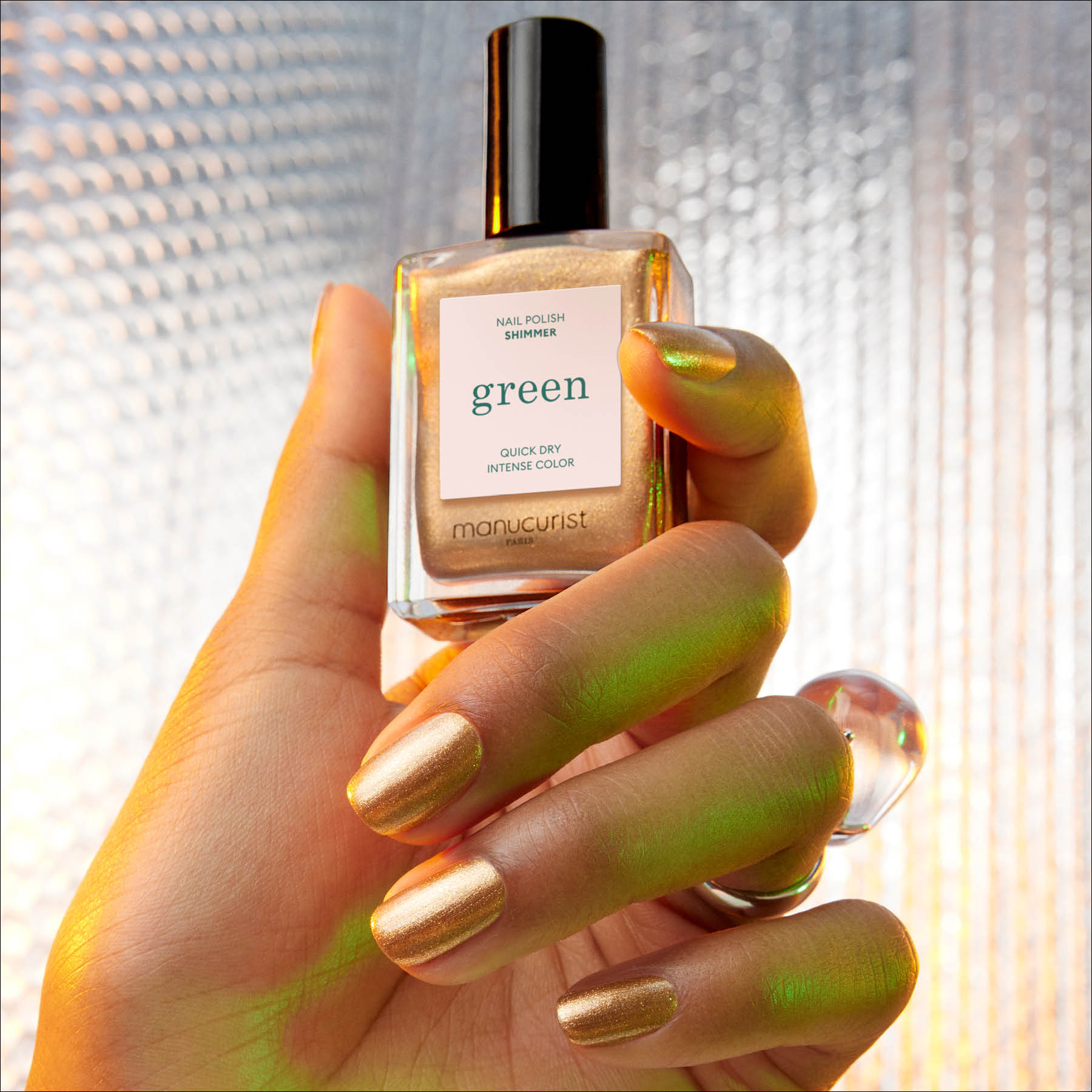 Vernis GREEN – SHIMMER — vue 3
