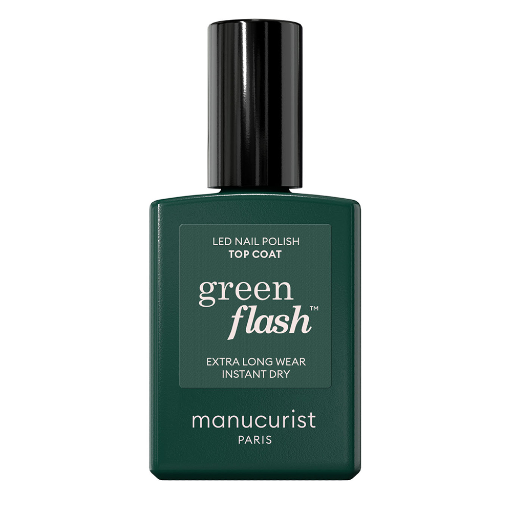 Vernis semi-permanent GREEN FLASH - TOP COAT