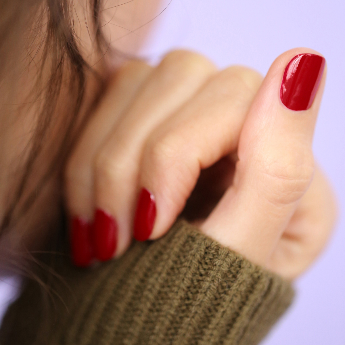 Vernis semi-permanent GREEN FLASH – Red Cherry — vue 4