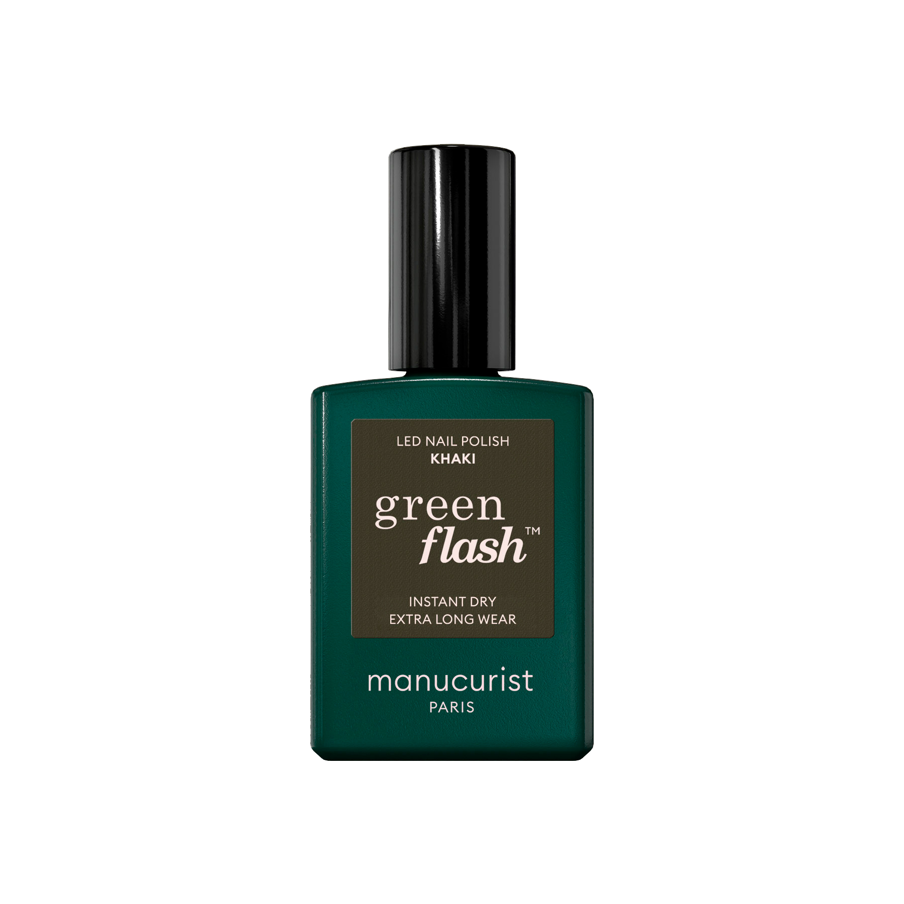 Vernis semi-permanent GREEN FLASH - KHAKI