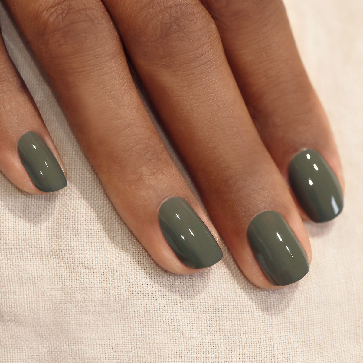 Vernis semi-permanent GREEN FLASH – KHAKI — vue 4
