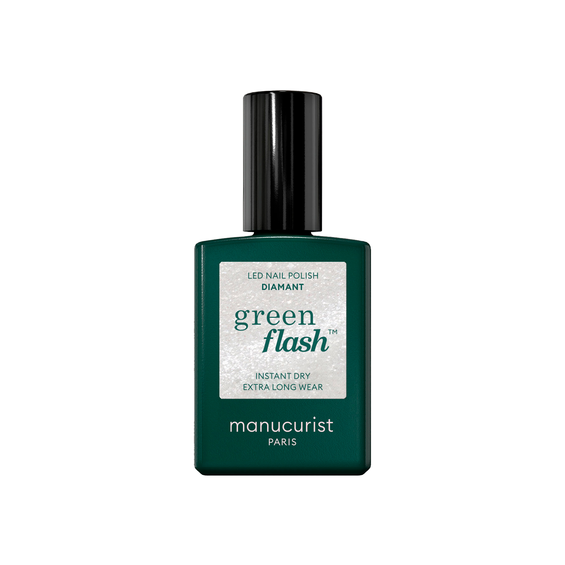 Vernis semi-permanent GREEN FLASH - DIAMANT