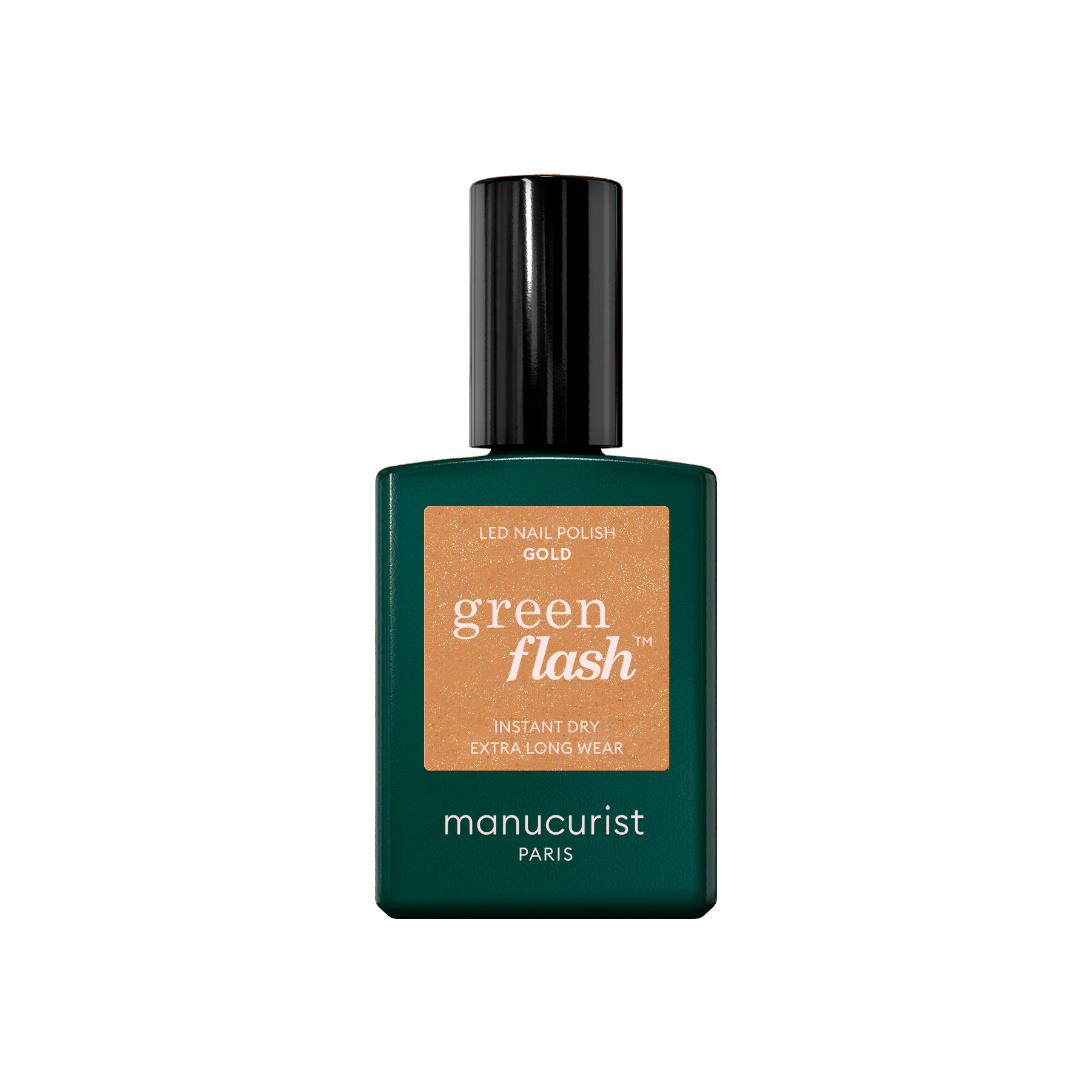 Vernis semi-permanent GREEN FLASH - GOLD