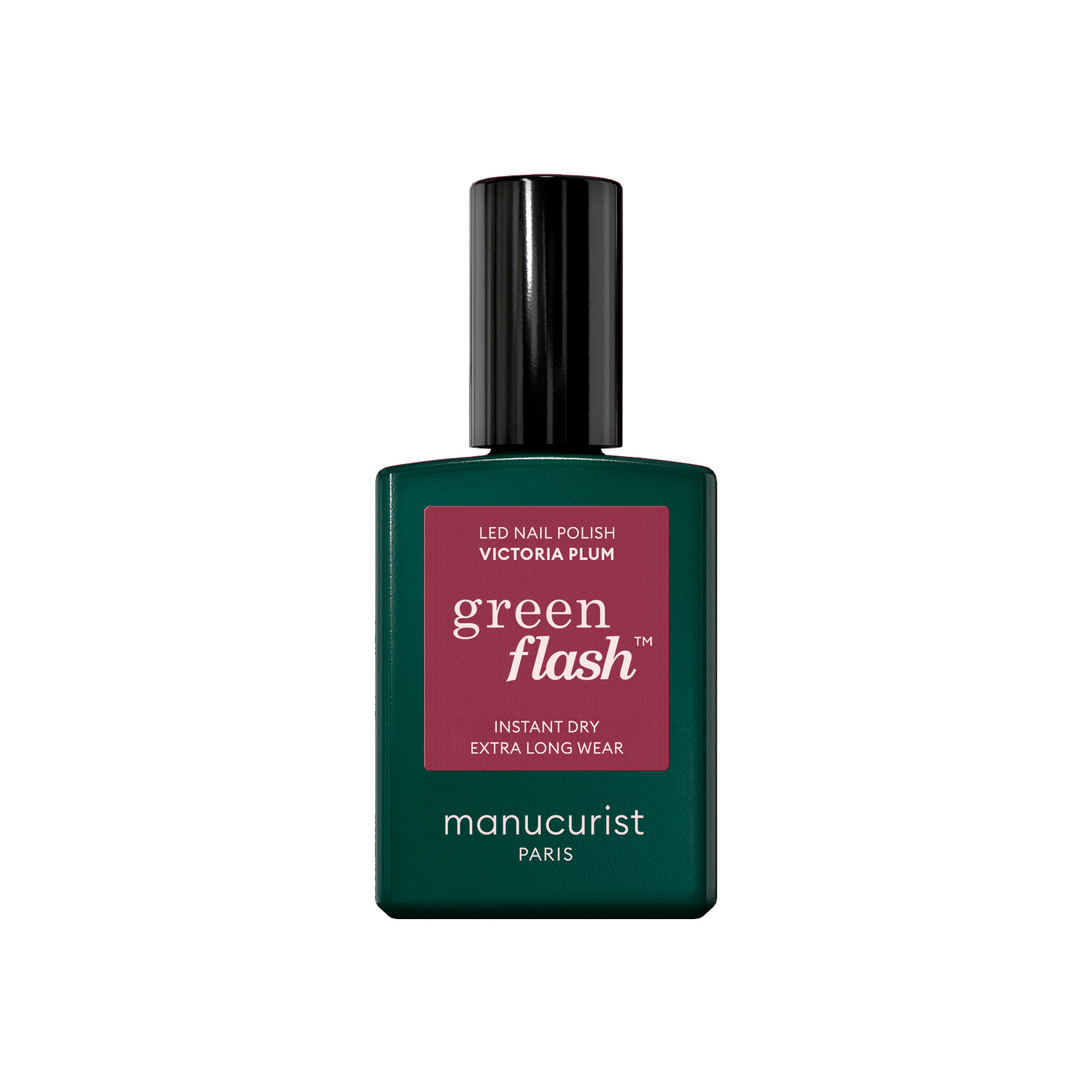 Vernis semi-permanent GREEN FLASH - VICTORIA PLUM