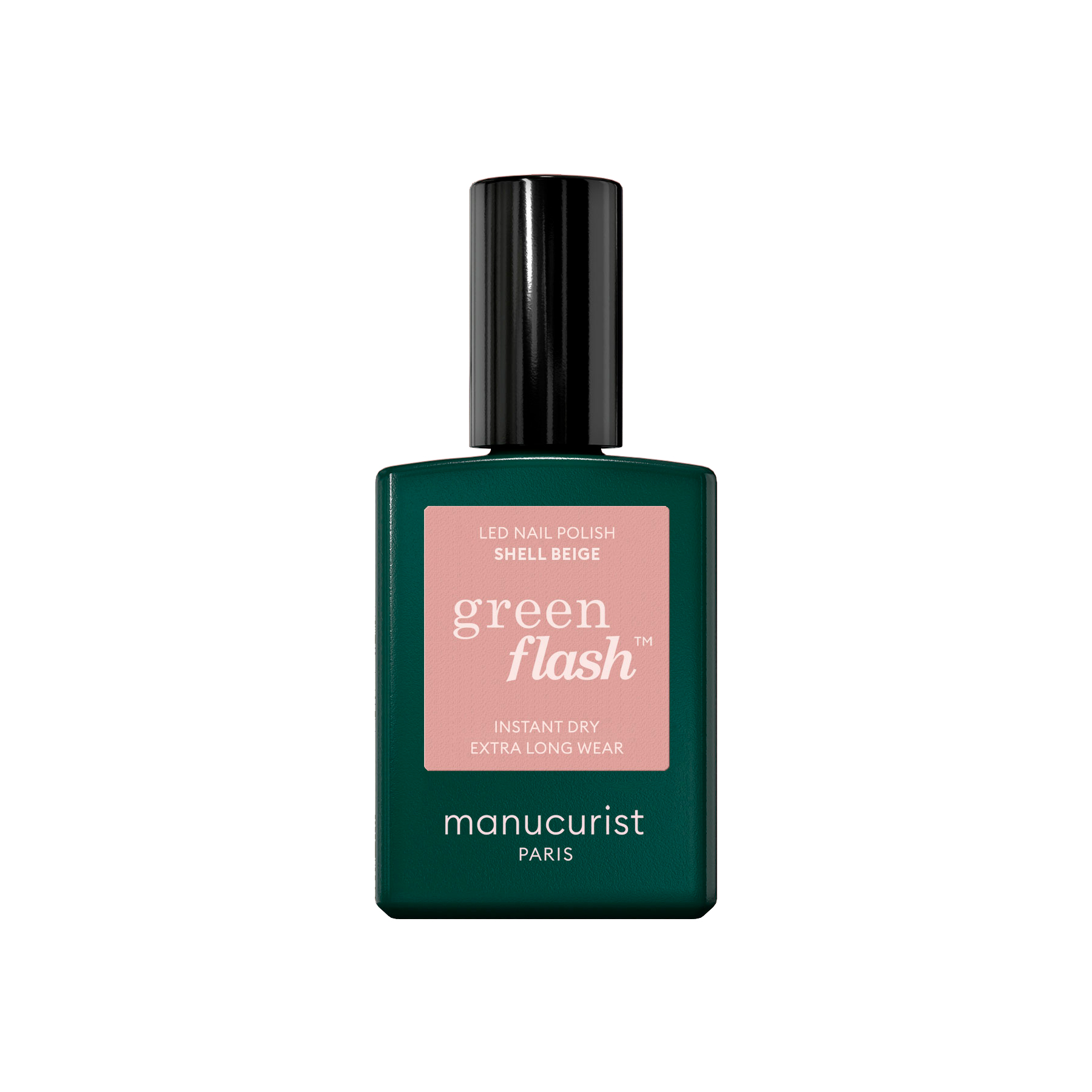 Vernis semi-permanent GREEN FLASH – Shell Beige