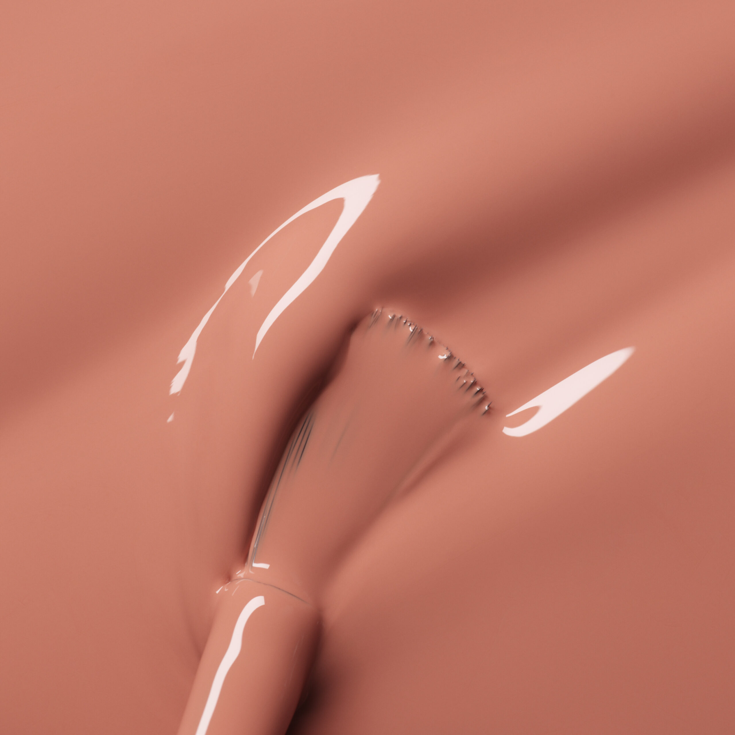 Vernis semi-permanent GREEN FLASH – PEACH — vue 4