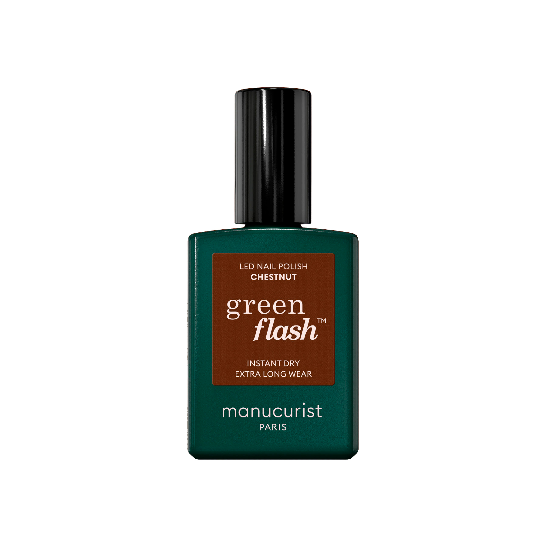 Vernis semi-permanent GREEN FLASH – CHESTNUT