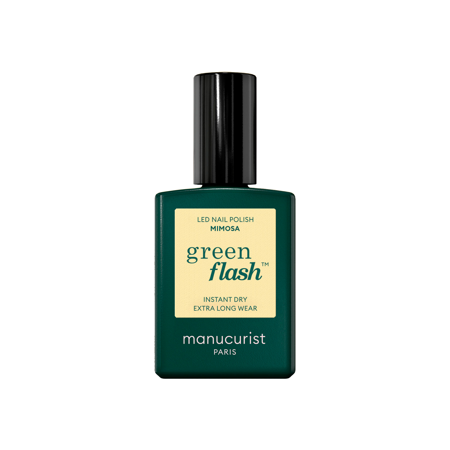 Vernis semi-permanent GREEN FLASH – MIMOSA