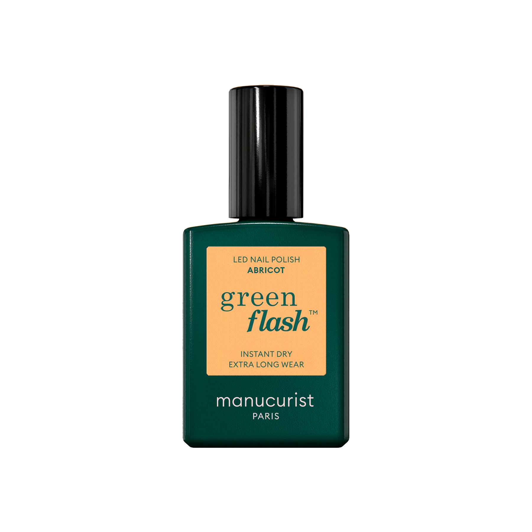 Vernis semi-permanent GREEN FLASH - ABRICOT
