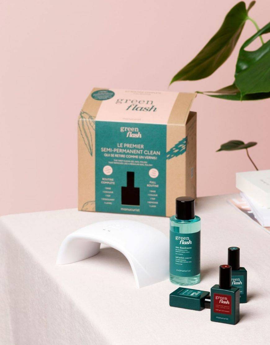 Coffret routine Green Flash Dark Pansy — vue 2
