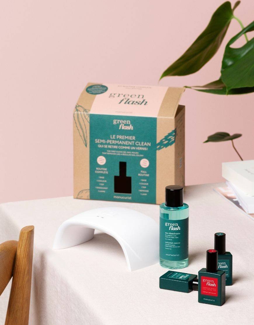 Coffret routine Green Flash Poppy Red — vue 2