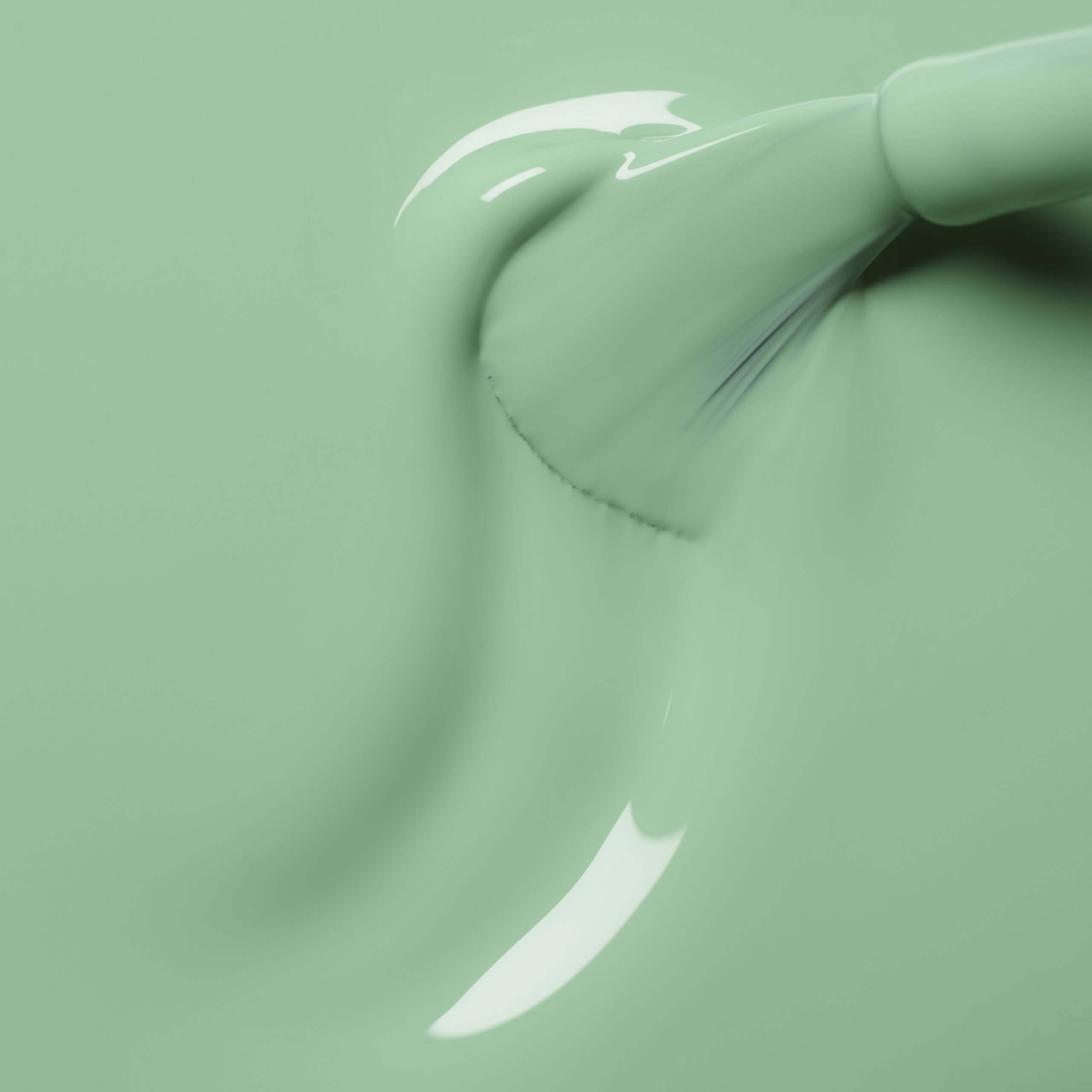 Vernis semi-permanent GREEN FLASH – AMANDE — vue 3
