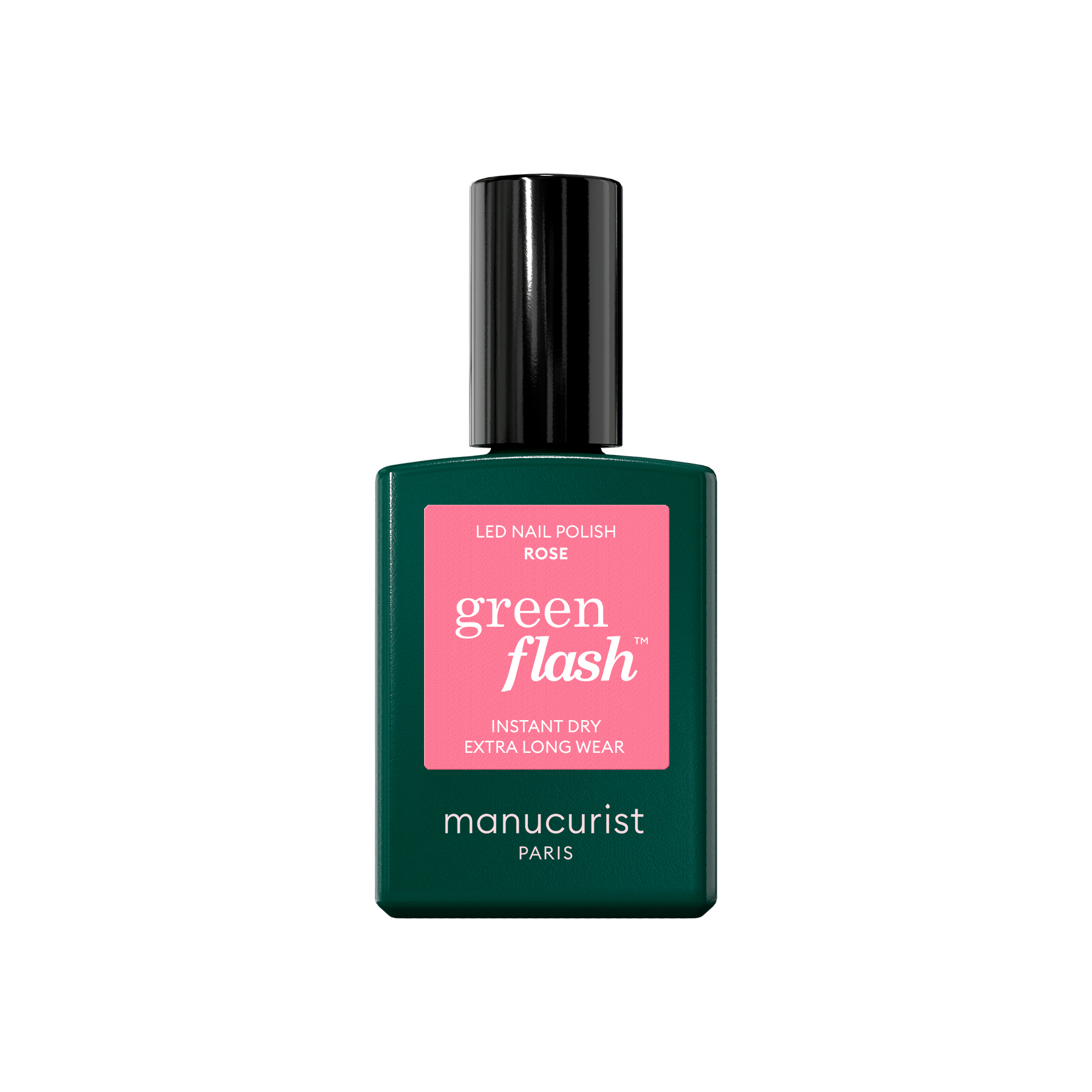 Vernis semi-permanent GREEN FLASH - ROSE