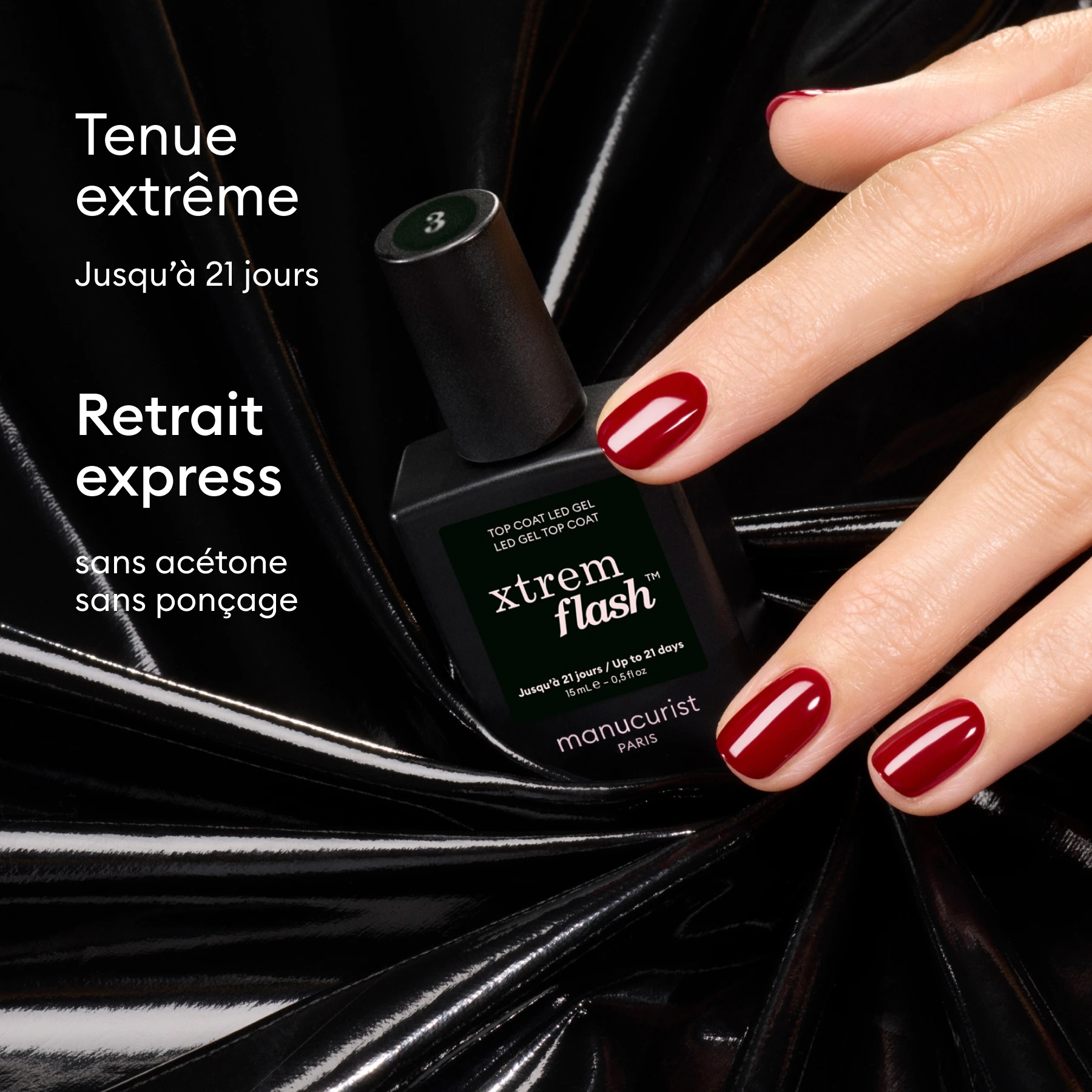 Top coat xtrem flash Manucurist — vue 10