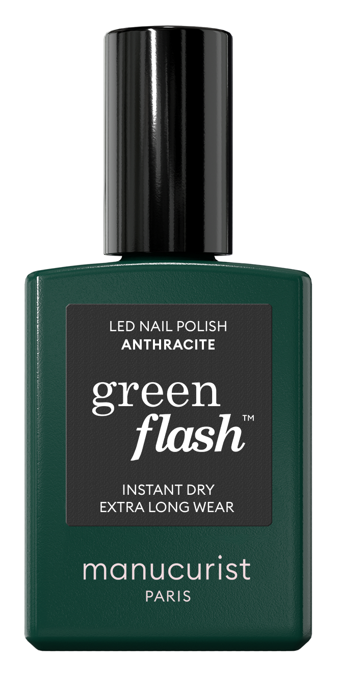 Vernis semi-permanent GREEN FLASH – ANTHRACITE