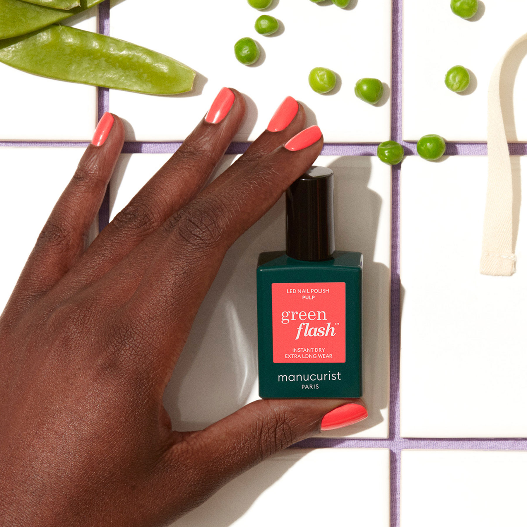 Vernis semi-permanent GREEN FLASH – PULP — vue 3