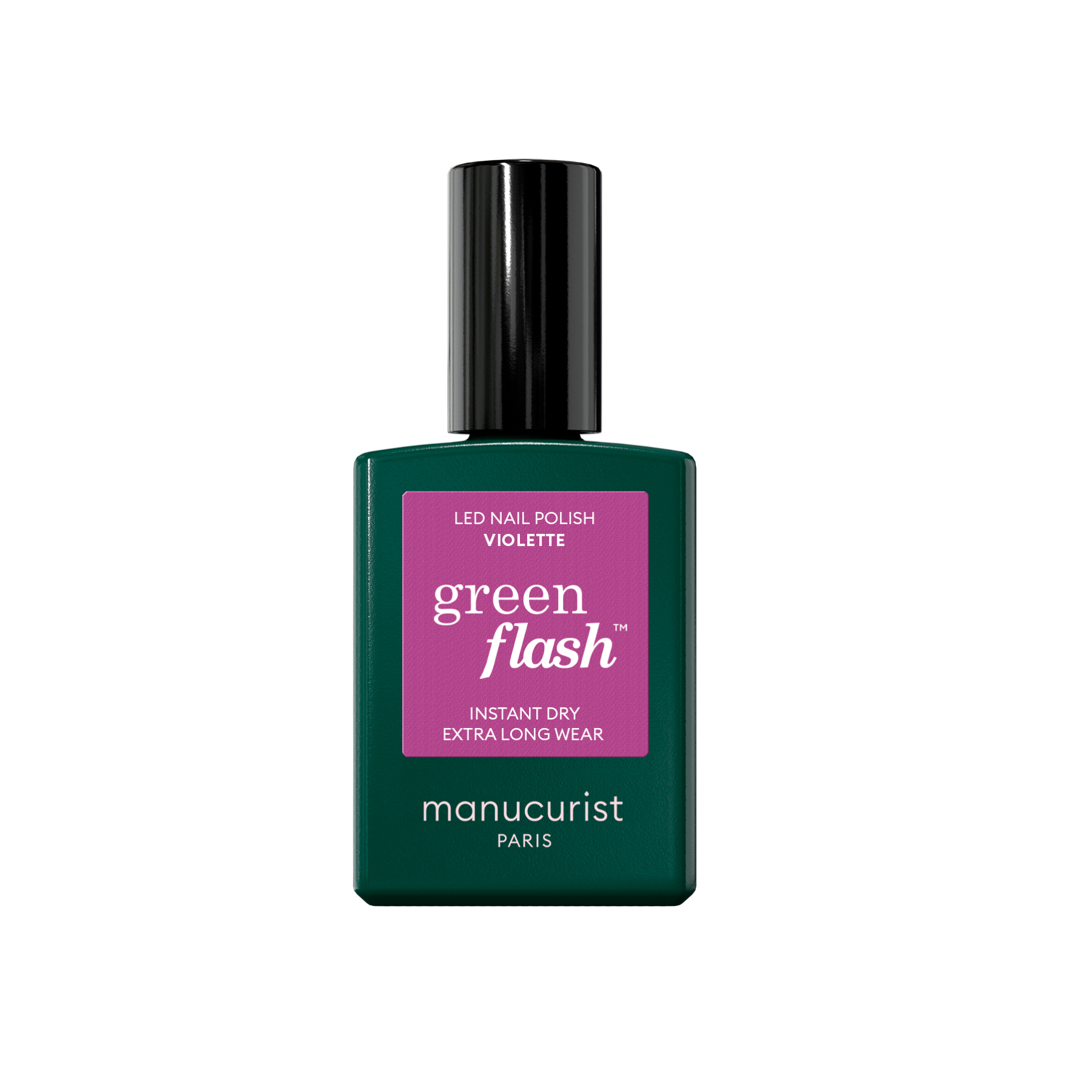 Vernis semi-permanent GREEN FLASH - VIOLETTE