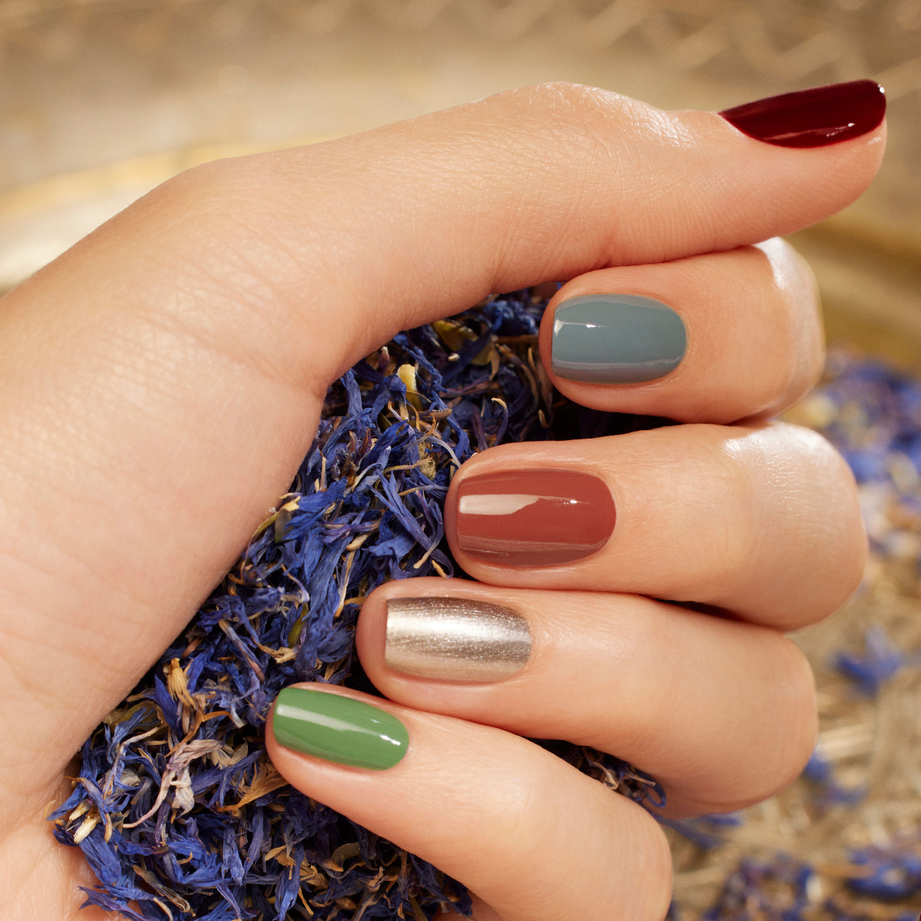Vernis semi-permanent GREEN FLASH – METALLIC — vue 5