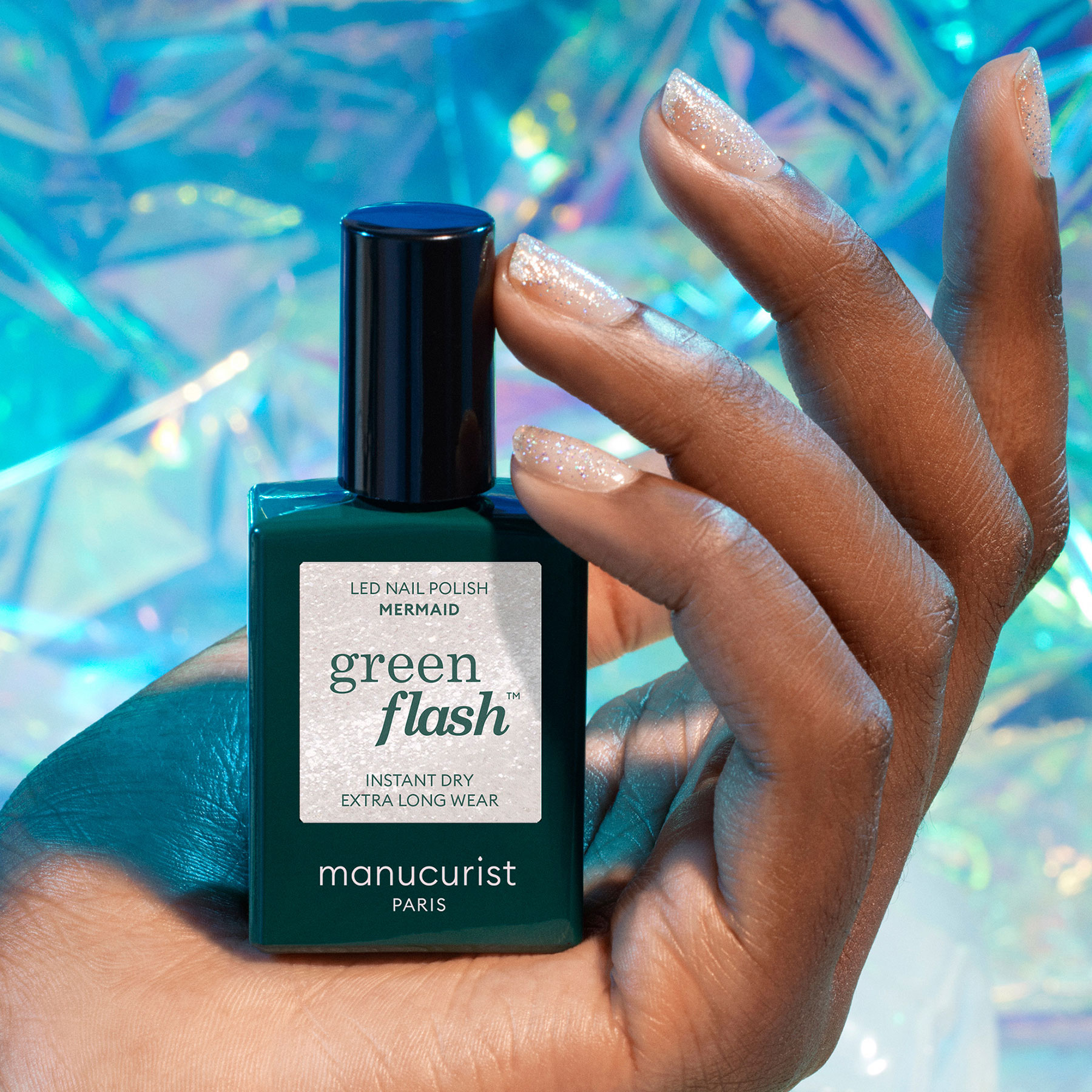 Vernis semi-permanent GREEN FLASH – MERMAID — vue 5