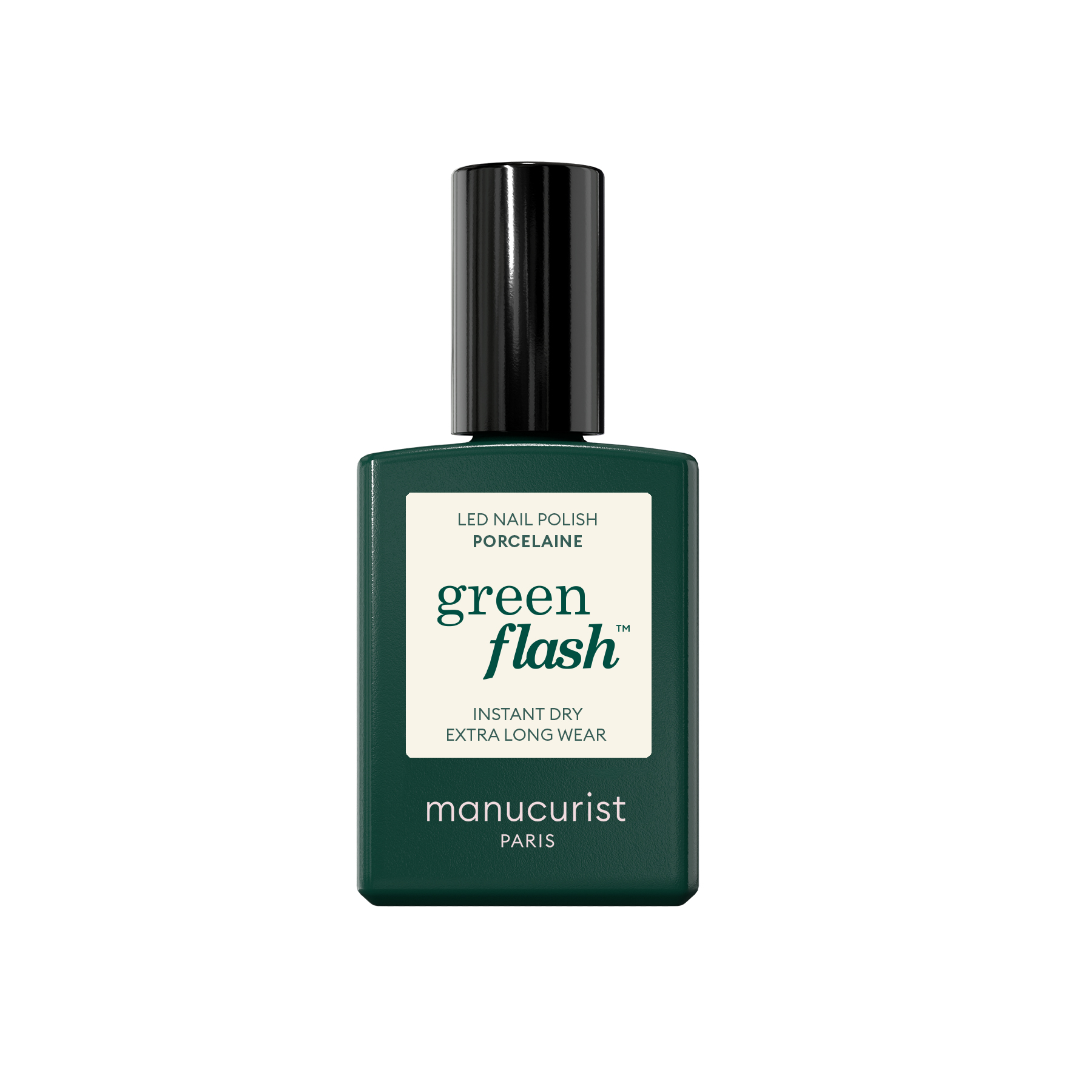 Vernis semi-permanent GREEN FLASH - PORCELAINE