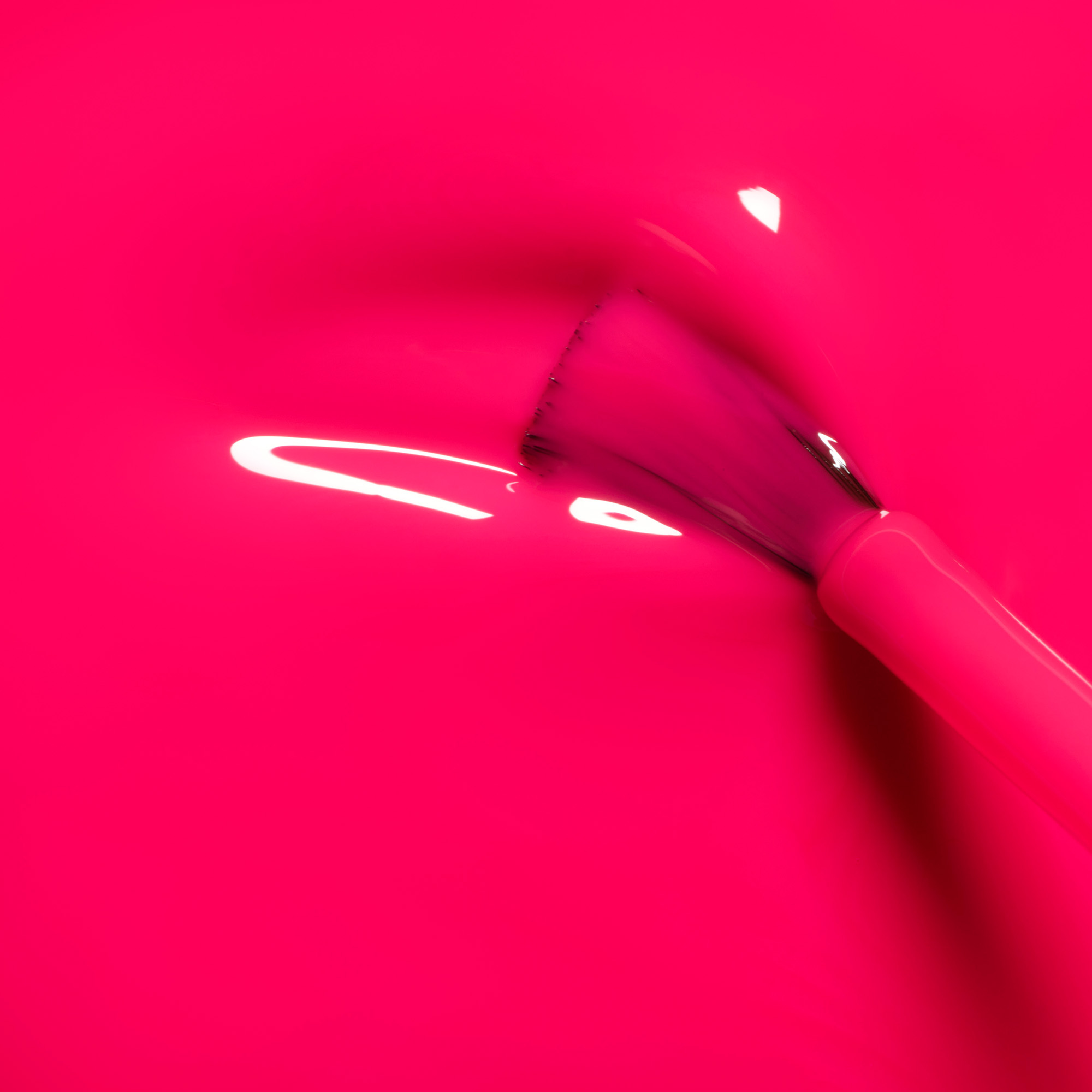 Vernis semi-permanent Green Flash – Neon Pink — vue 2